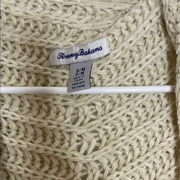 Tommy Bahama Cozy Cream Knit Sweater - Picture 2 of 3